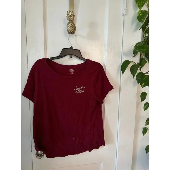 Old Navy women’s size Large Live for the Moment t-shirt - Picture 1 of 8